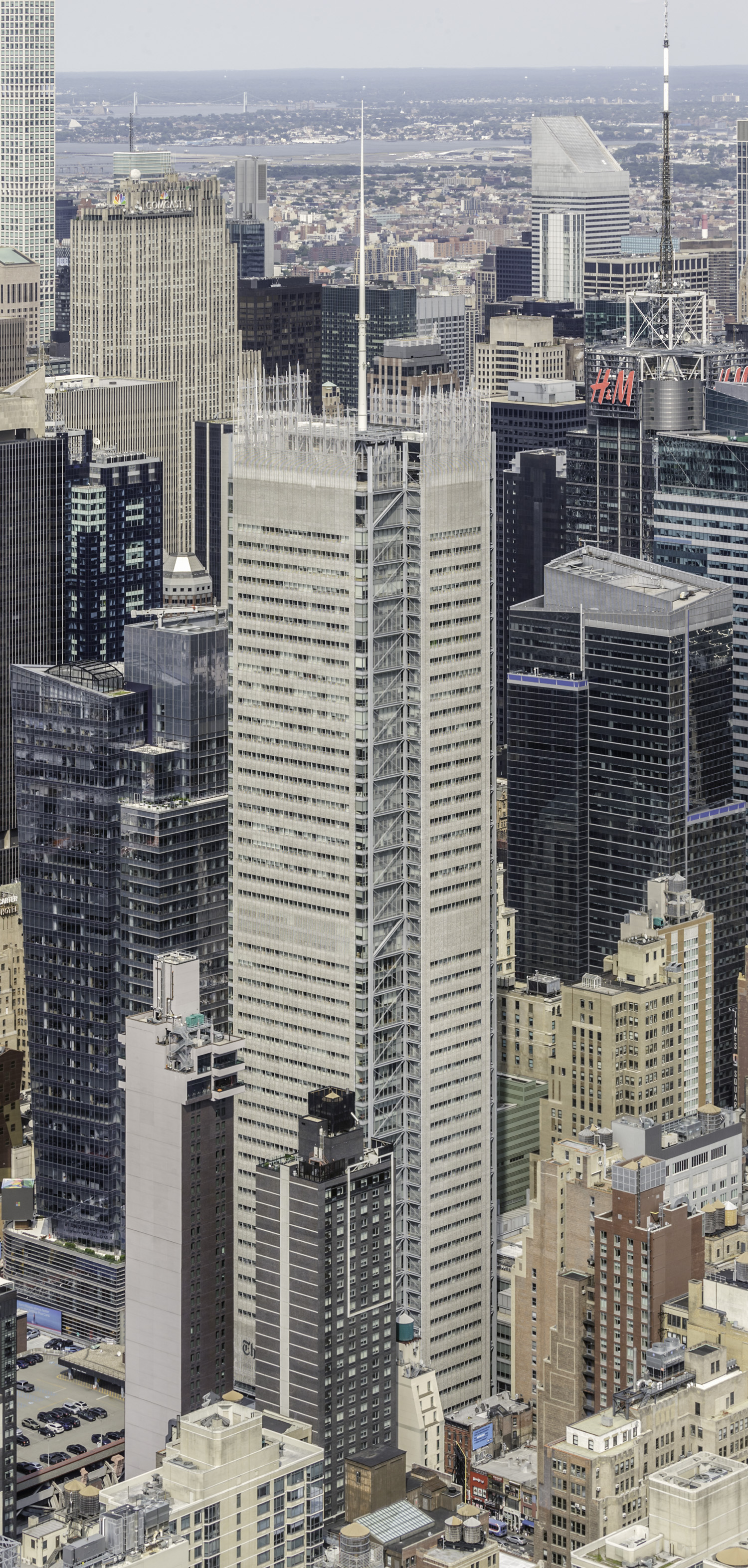 New York Times Tower, New York City - View from The Edge. © Mathias Beinling